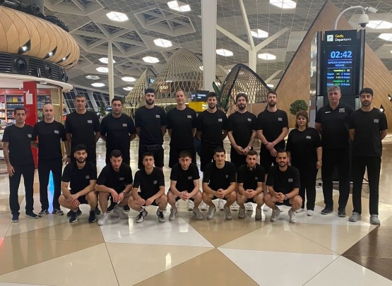 Voleybol millimiz İsveçə yollanıb