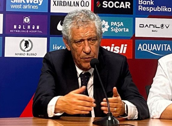 Fernandu Santuş qələbə üzü görməyən millimizin oyunundan razıdır