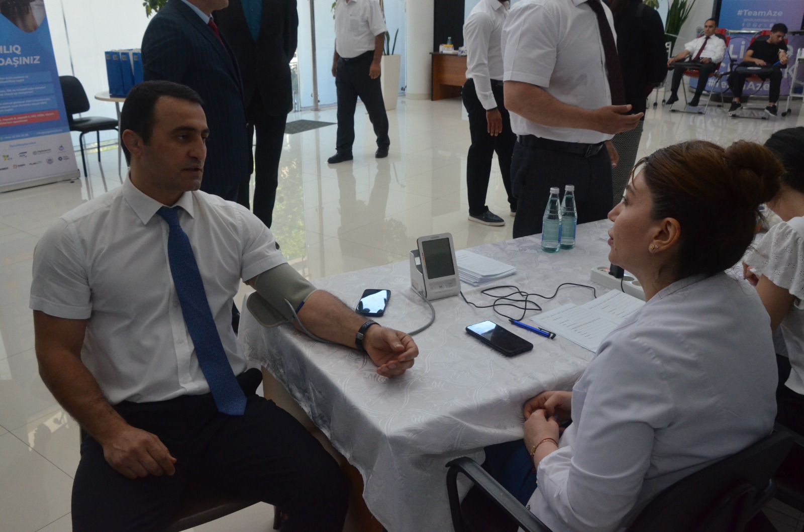 Milli Olimpiya Komitəsində kütləvi qanvermə aksiyası keçirilib