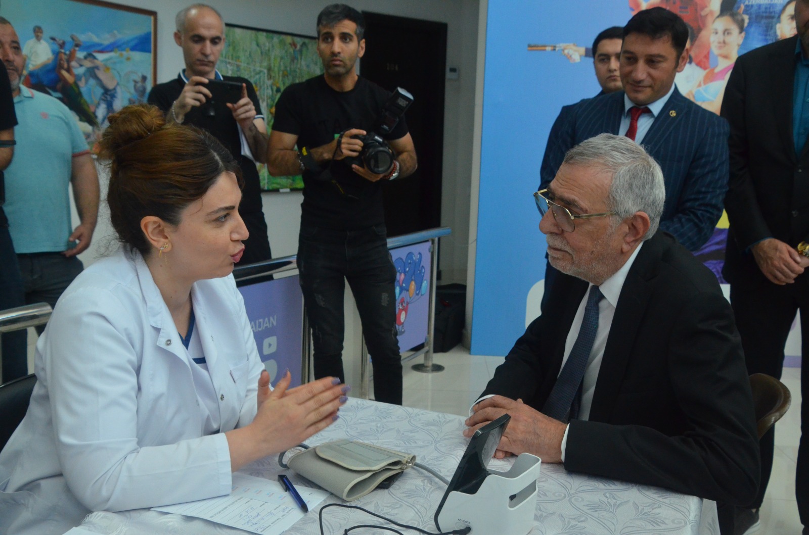 Milli Olimpiya Komitəsində kütləvi qanvermə aksiyası keçirilib