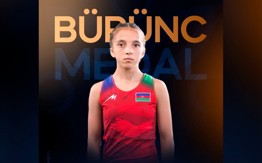 Qadın güləşçimiz&nbsp;Avropa çempionatında bürünc medal qazandı