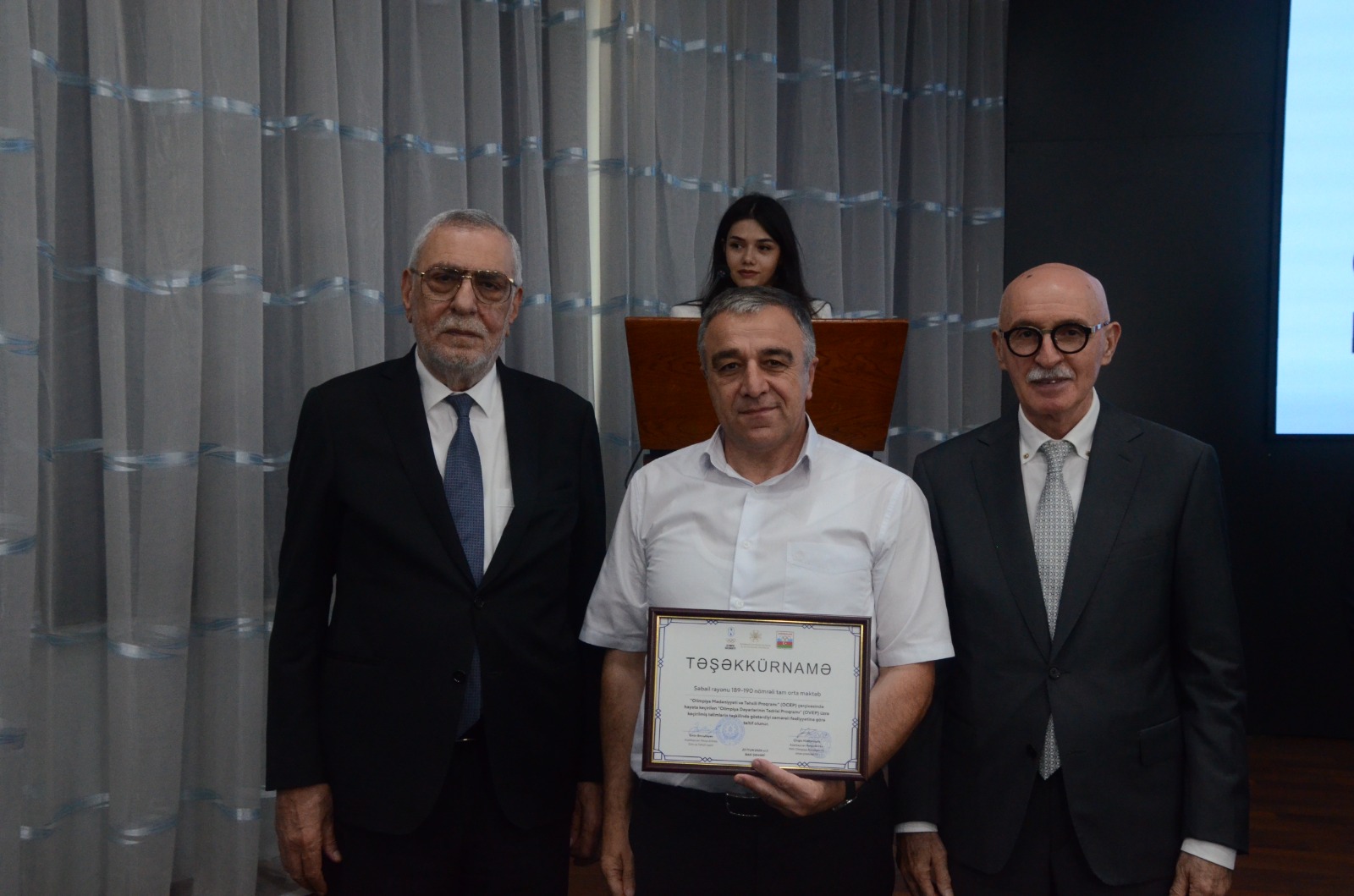 Milli Olimpiya Komitəsində Beynəlxalq Olimpiya Günü münasibətilə tədbir keçirilib