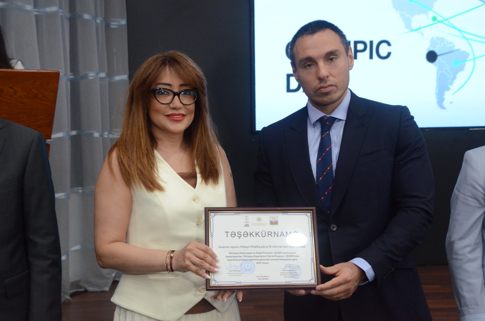 Milli Olimpiya Komitəsində Beynəlxalq Olimpiya Günü münasibətilə tədbir keçirilib