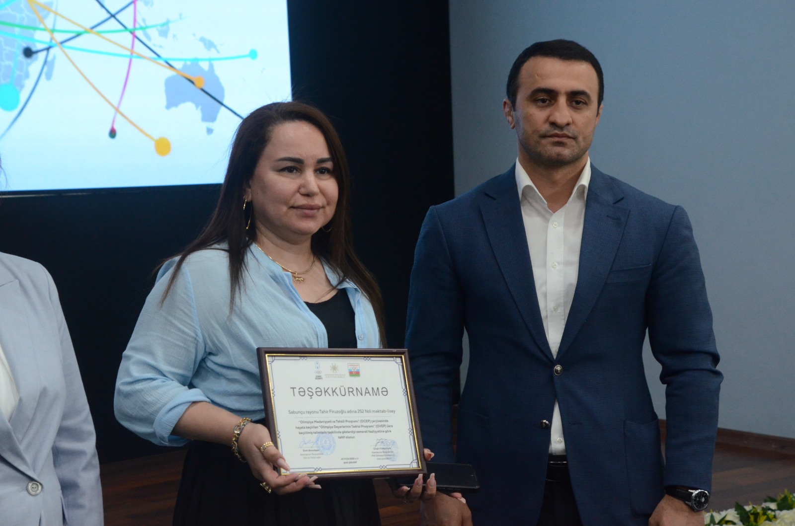Milli Olimpiya Komitəsində Beynəlxalq Olimpiya Günü münasibətilə tədbir keçirilib