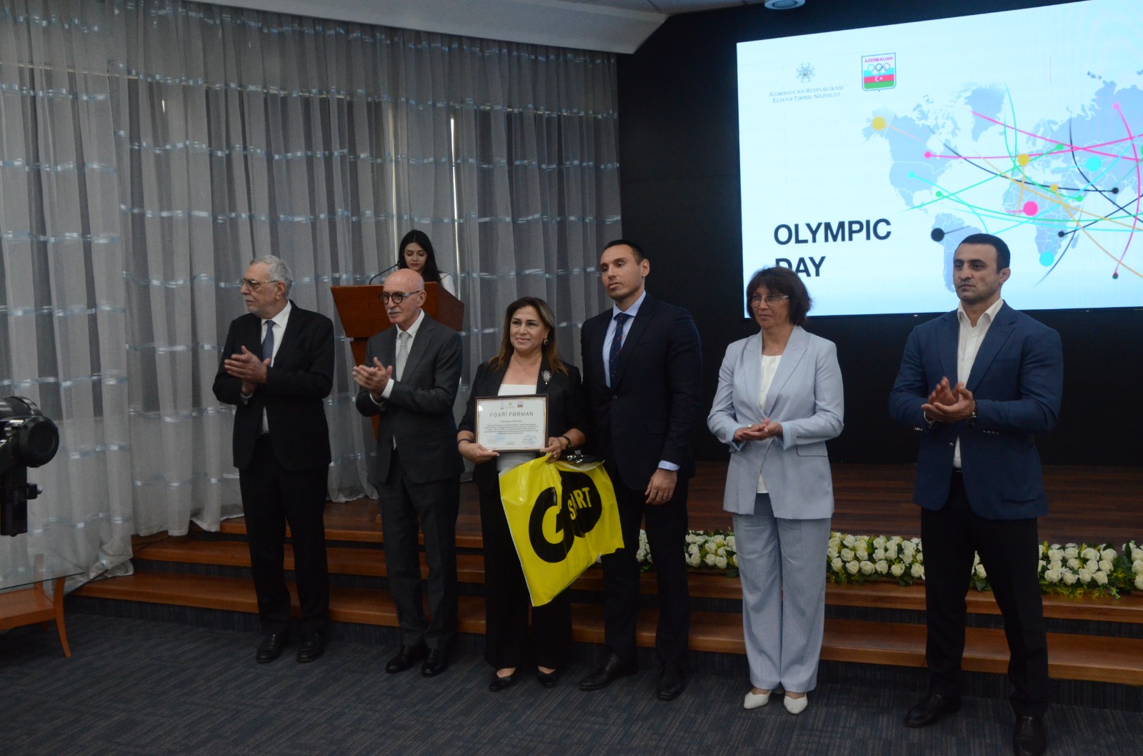 Milli Olimpiya Komitəsində Beynəlxalq Olimpiya Günü münasibətilə tədbir keçirilib