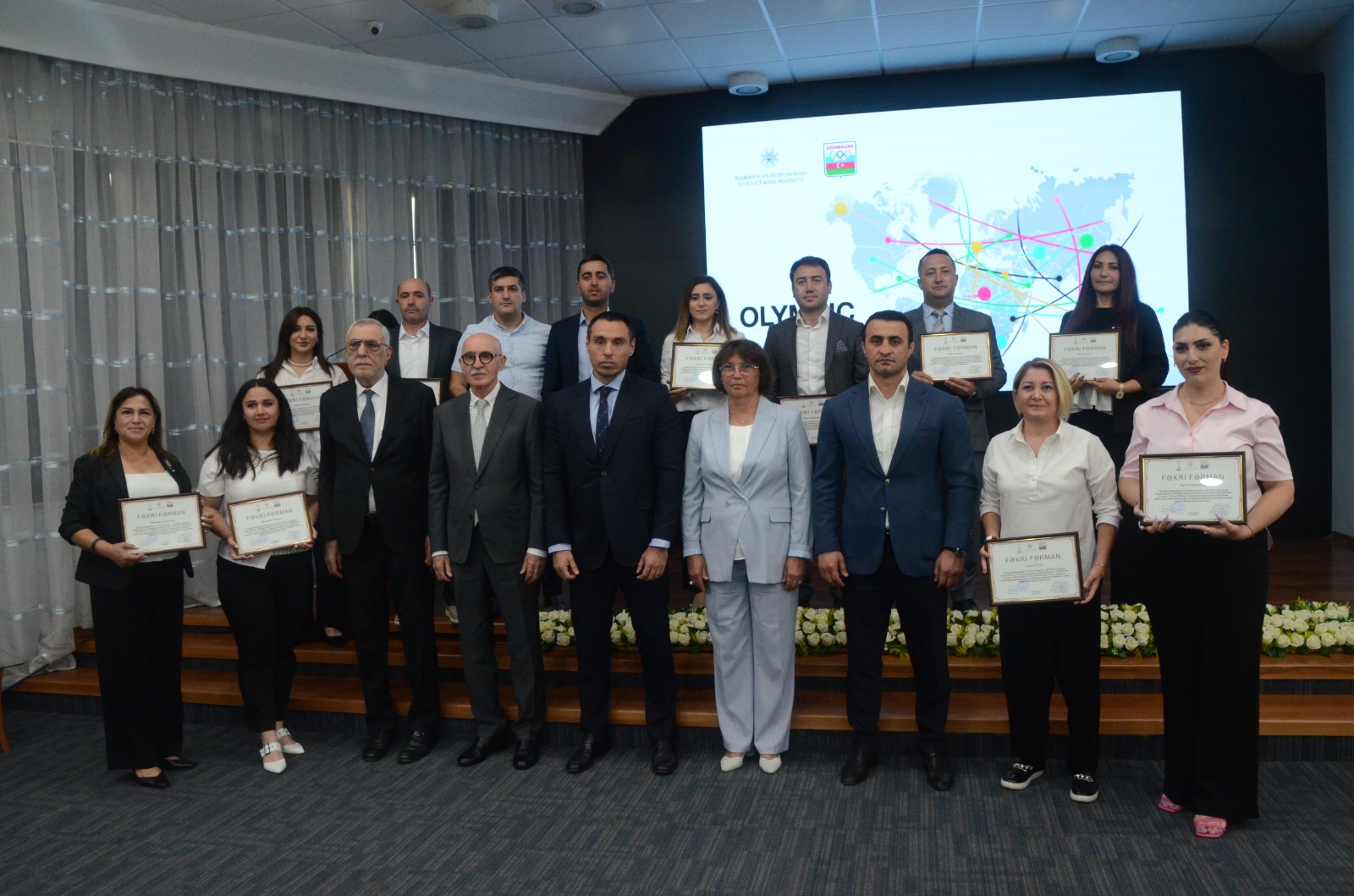 Milli Olimpiya Komitəsində Beynəlxalq Olimpiya Günü münasibətilə tədbir keçirilib