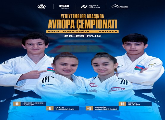 Avropa birinciliyində 19 cüdoçumuz mübarizə aparacaq