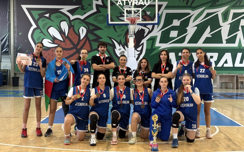Basketbol millisi Qazaxıstanda çempion oldu