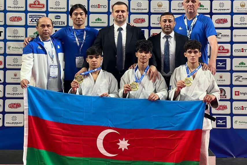 Cüdo üzrə oğlanlardan ibarət millimiz Avropa çempionu oldu 
