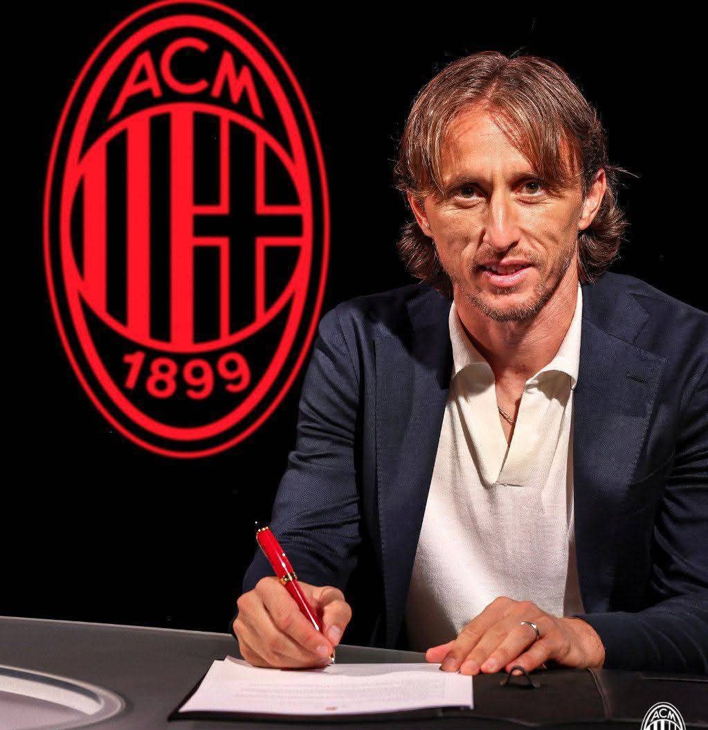 Luka Modriç rəsmən "Milan"da