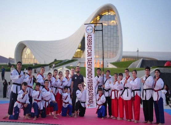Taekvondo millimizin&nbsp;üzvlərinin nümunəvi çıxışları olub&nbsp;