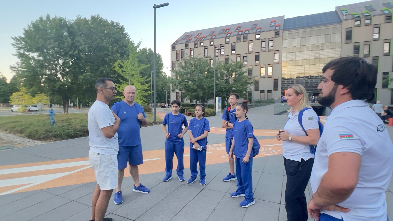 MOK nümayəndəsi idman gimnastlarımızla görüşüb&nbsp;