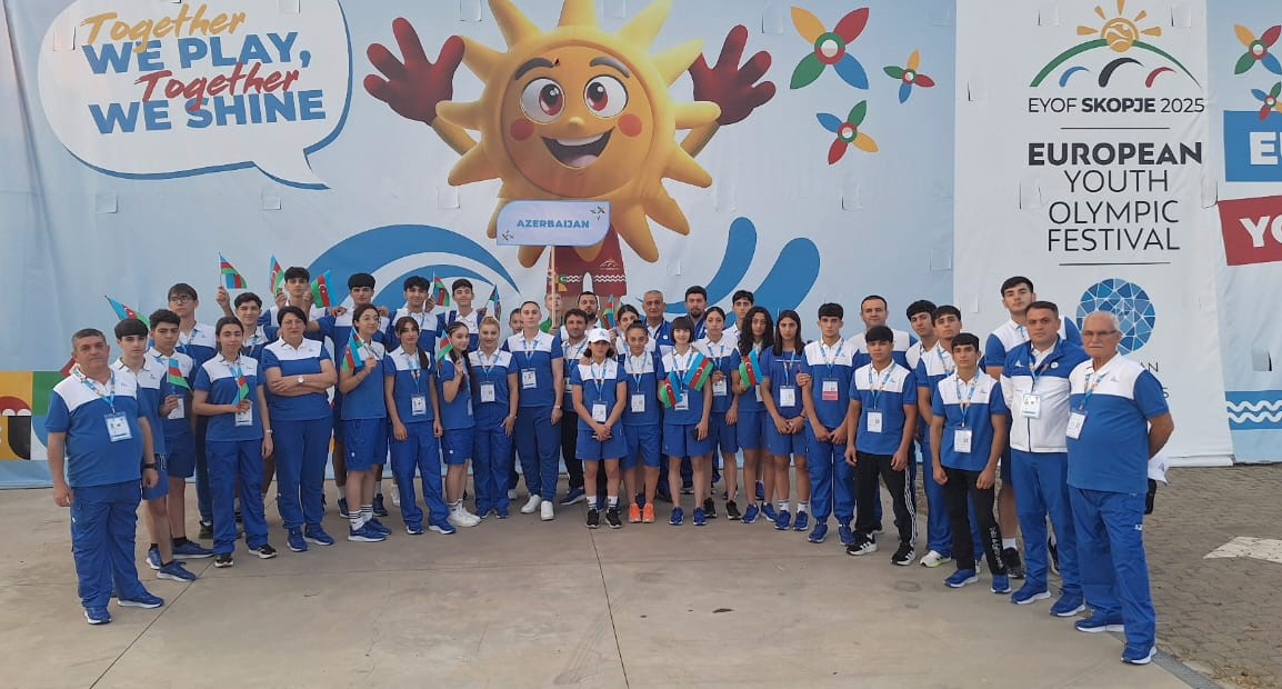 XVIII Avropa Gənclər Yay Olimpiya Festivalının açılış mərasimi keçirilib - FOTO/VİDEO