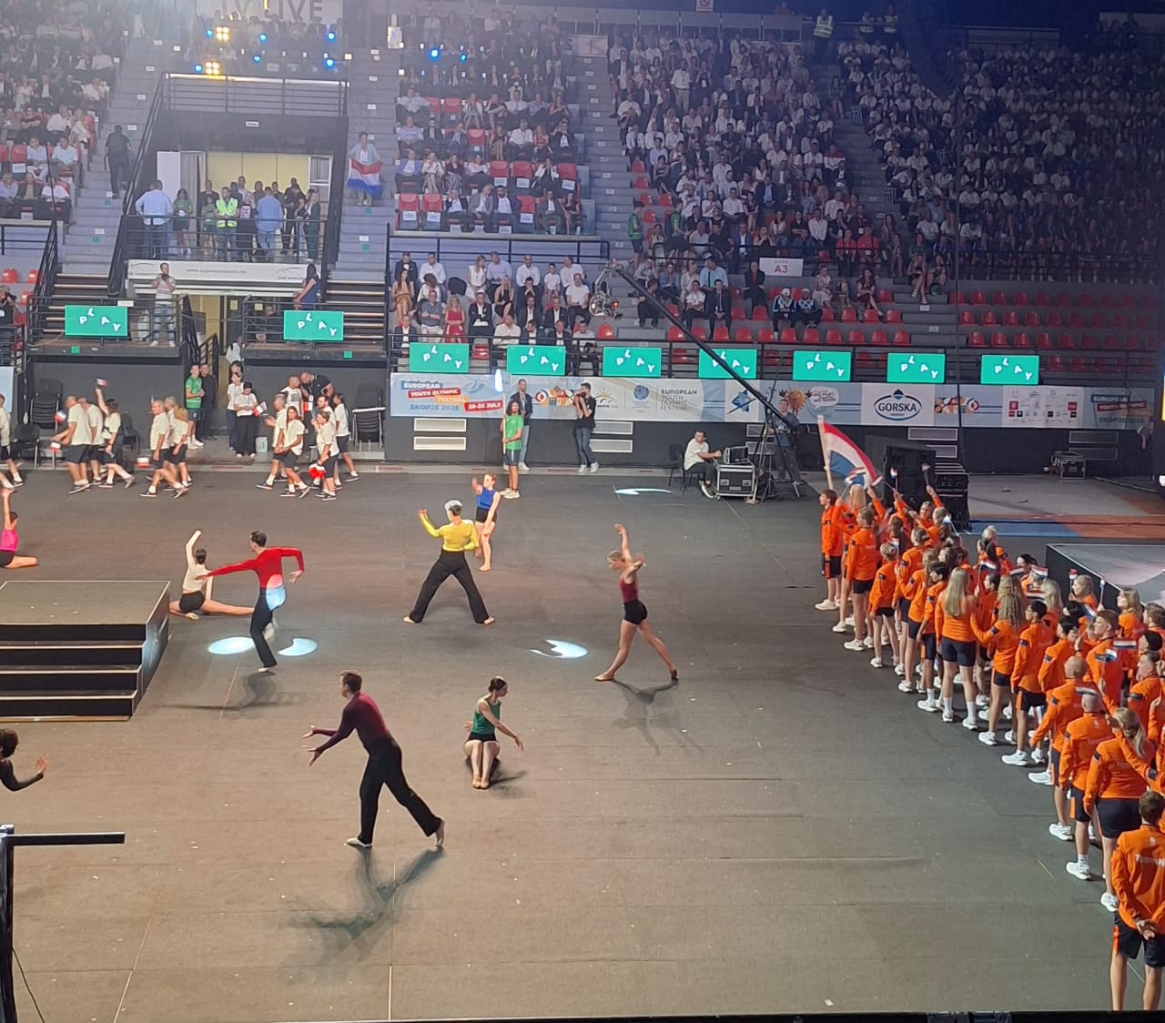 XVIII Avropa Gənclər Yay Olimpiya Festivalının açılış mərasimi keçirilib - FOTO/VİDEO