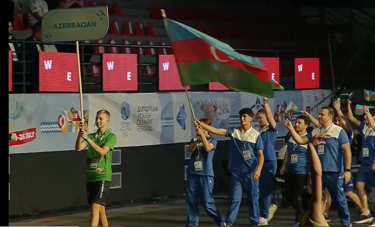 XVIII Avropa Gənclər Yay Olimpiya Festivalının açılış mərasimi keçirilib - FOTO/VİDEO