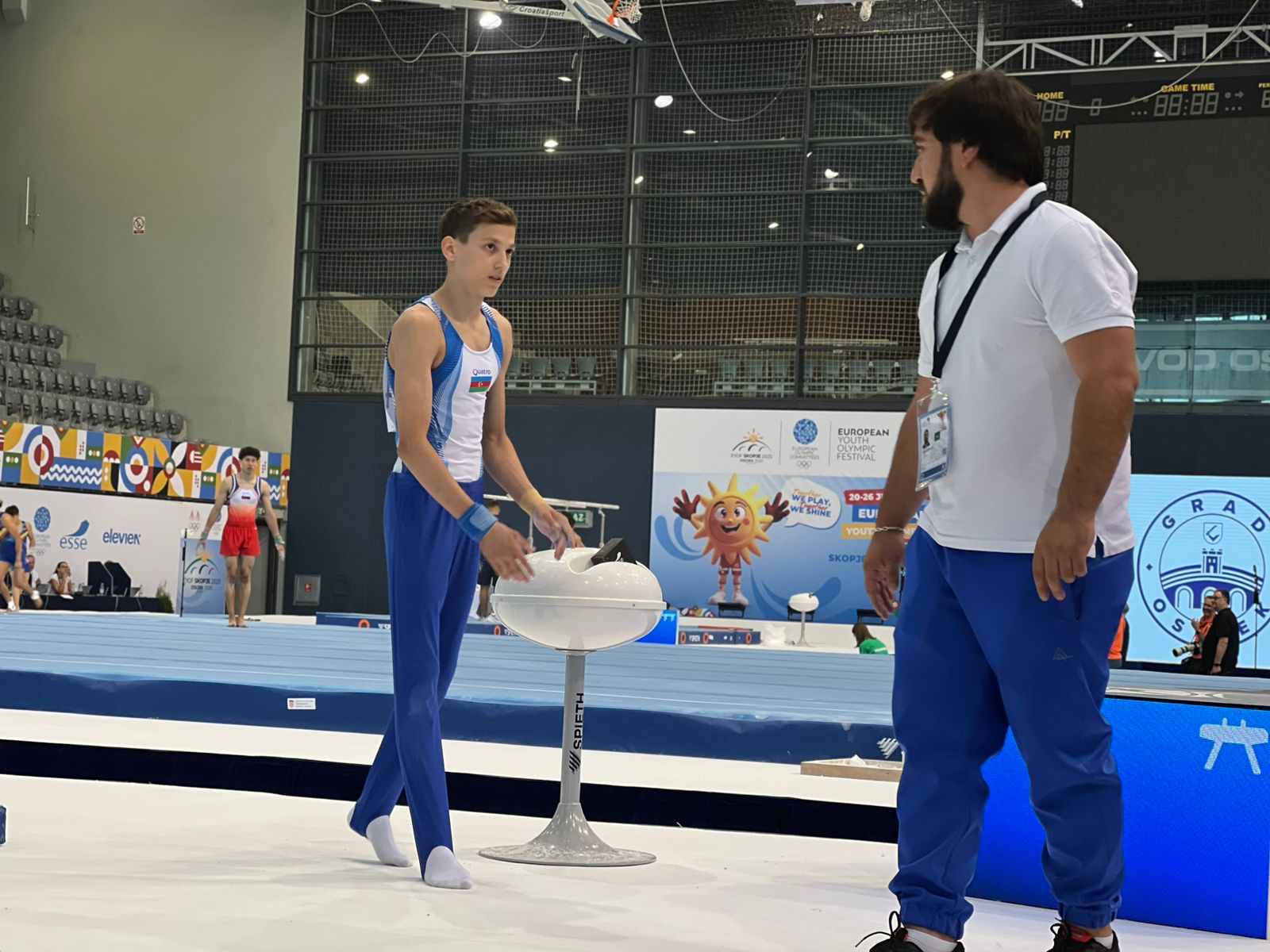 İdman gimnastımız EYOF-2025-də çıxış etdi - FOTO