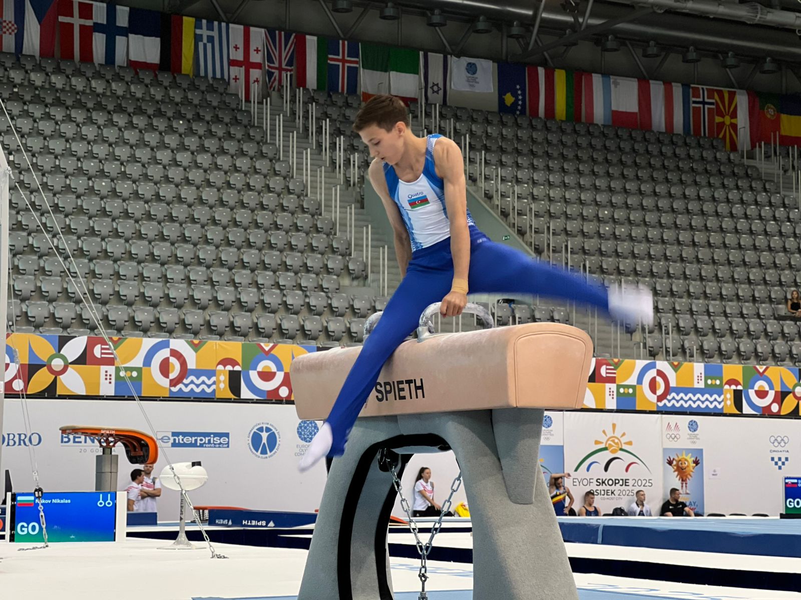 İdman gimnastımız EYOF-2025-də çıxış etdi - FOTO