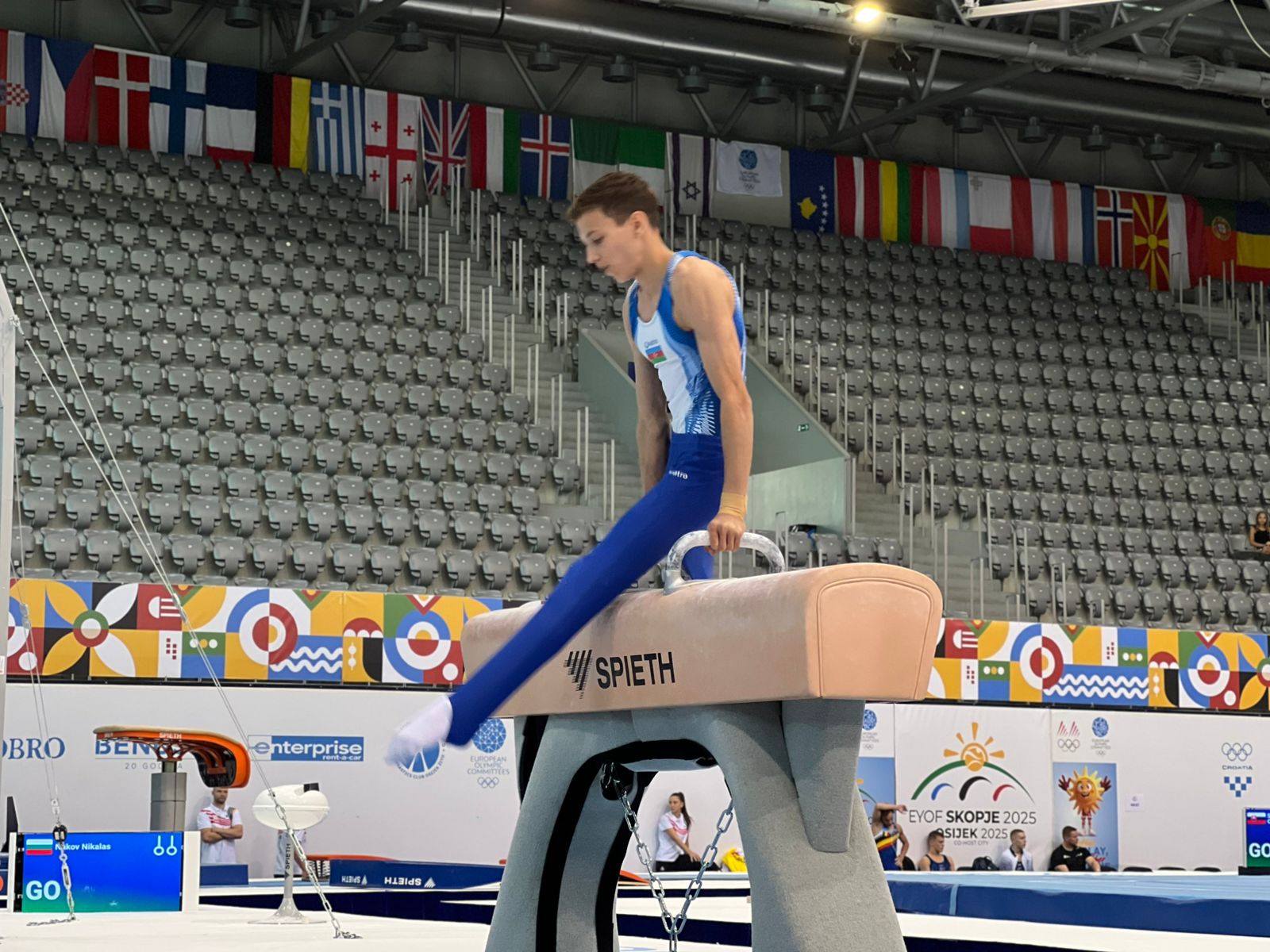 İdman gimnastımız EYOF-2025-də çıxış etdi - FOTO