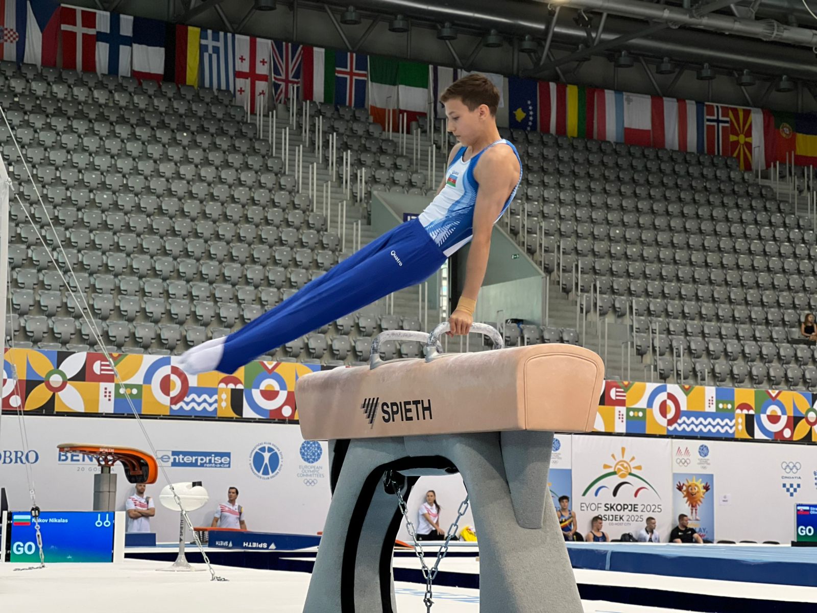 İdman gimnastımız EYOF-2025-də çıxış etdi - FOTO