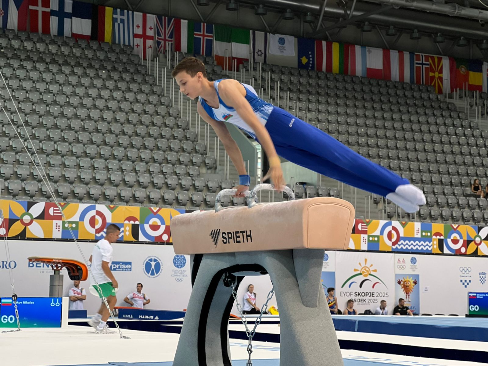 İdman gimnastımız EYOF-2025-də çıxış etdi - FOTO