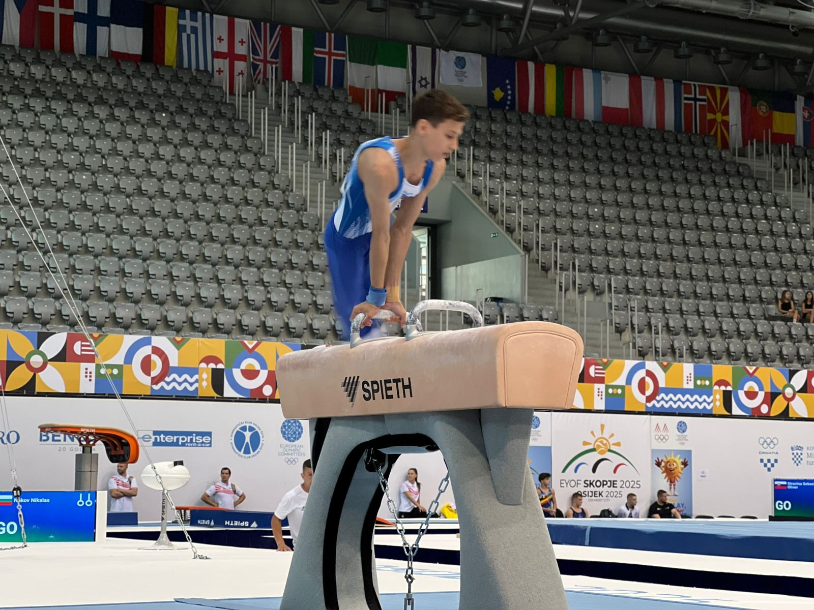 İdman gimnastımız EYOF-2025-də çıxış etdi - FOTO