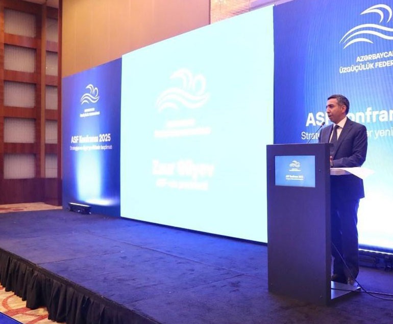 Azərbaycan Üzgüçülük Federasiyası konfrans keçirib