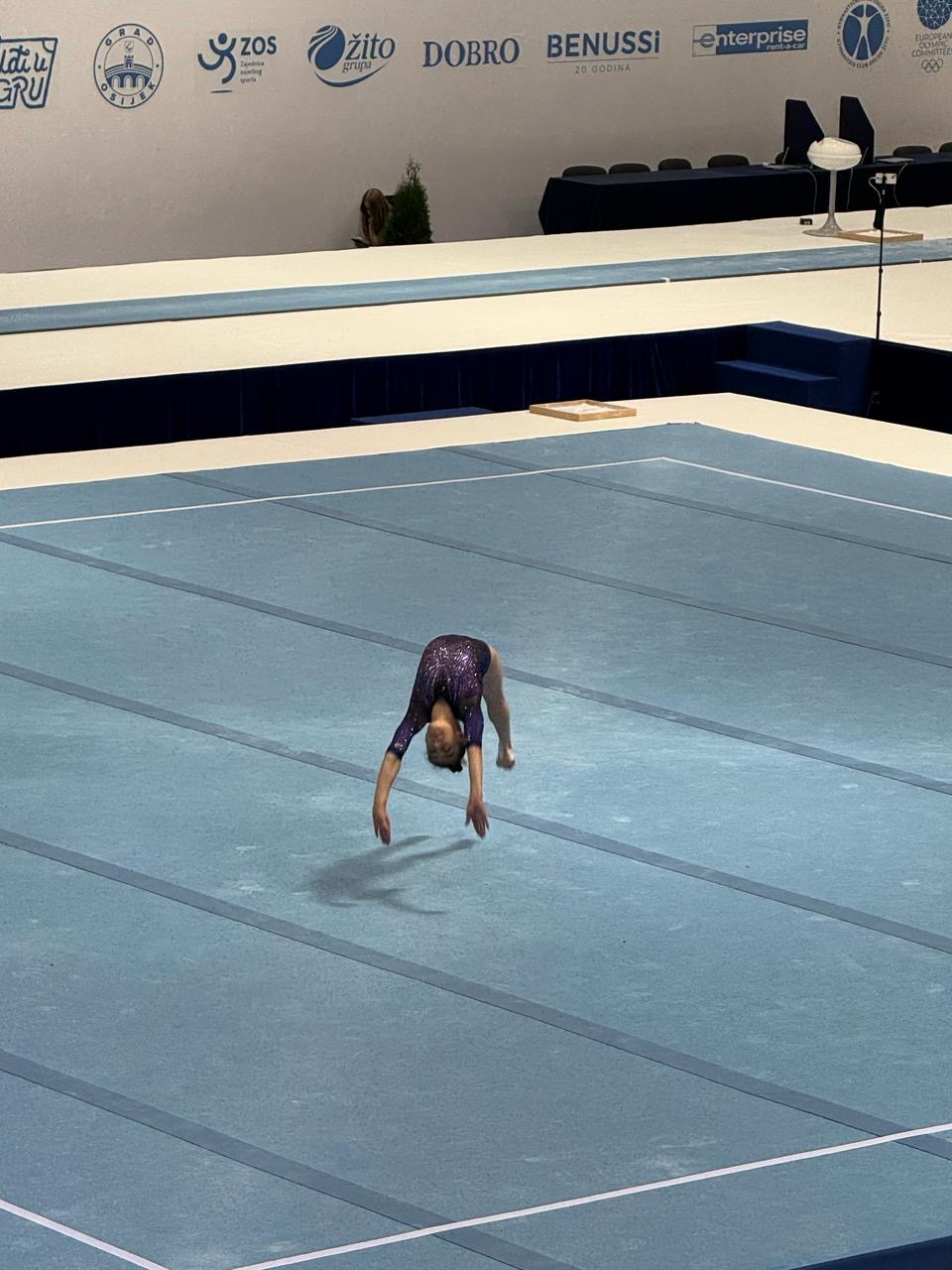 Skopye-2025: Gimnastımız finala vəsiqə qazanıb