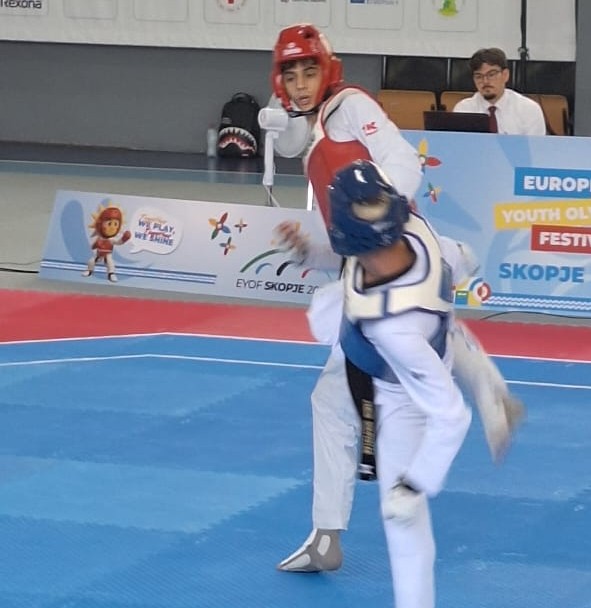 EYOF-2025: daha bir taekvondoçumuz növbəti mərhələyə vəsiqə qazandı&nbsp;