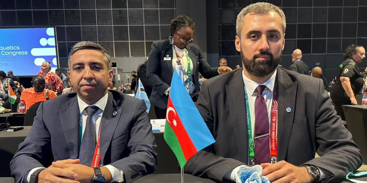 Azərbaycan Üzgüçülük Federasiyasının rəhbərliyi Sinqapurdakı konqresdə iştirak edib&nbsp;