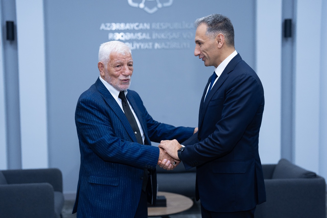 Rəşad&nbsp;Nəbiyev veteran cüdoçu&nbsp;Əhməddin Rəcəbli ilə görüşüb