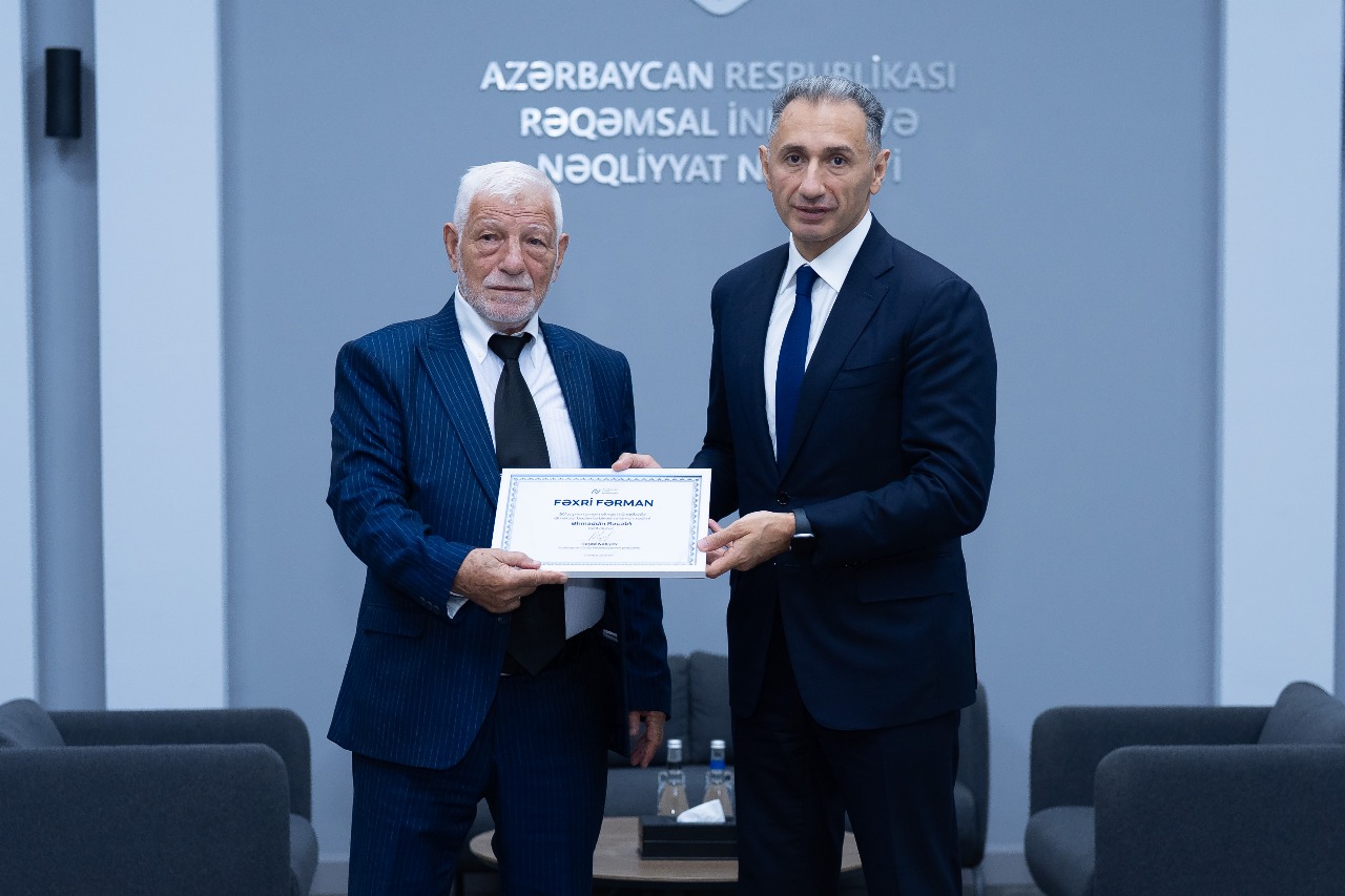 Rəşad&nbsp;Nəbiyev veteran cüdoçu&nbsp;Əhməddin Rəcəbli ilə görüşüb
