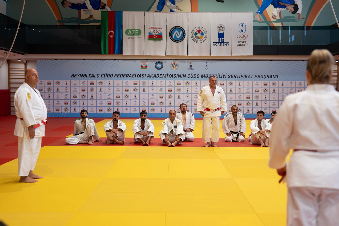 Cüdo məşqçiliyi üzrə sertifikat proqramı çərçivəsində &ldquo;nage-no-kata&rdquo; üzrə seminar keçirilib