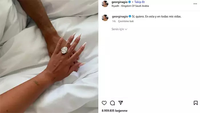 Ronaldonun aldığı&nbsp;evlilik üzüyü diqqət çəkdi - FOTO