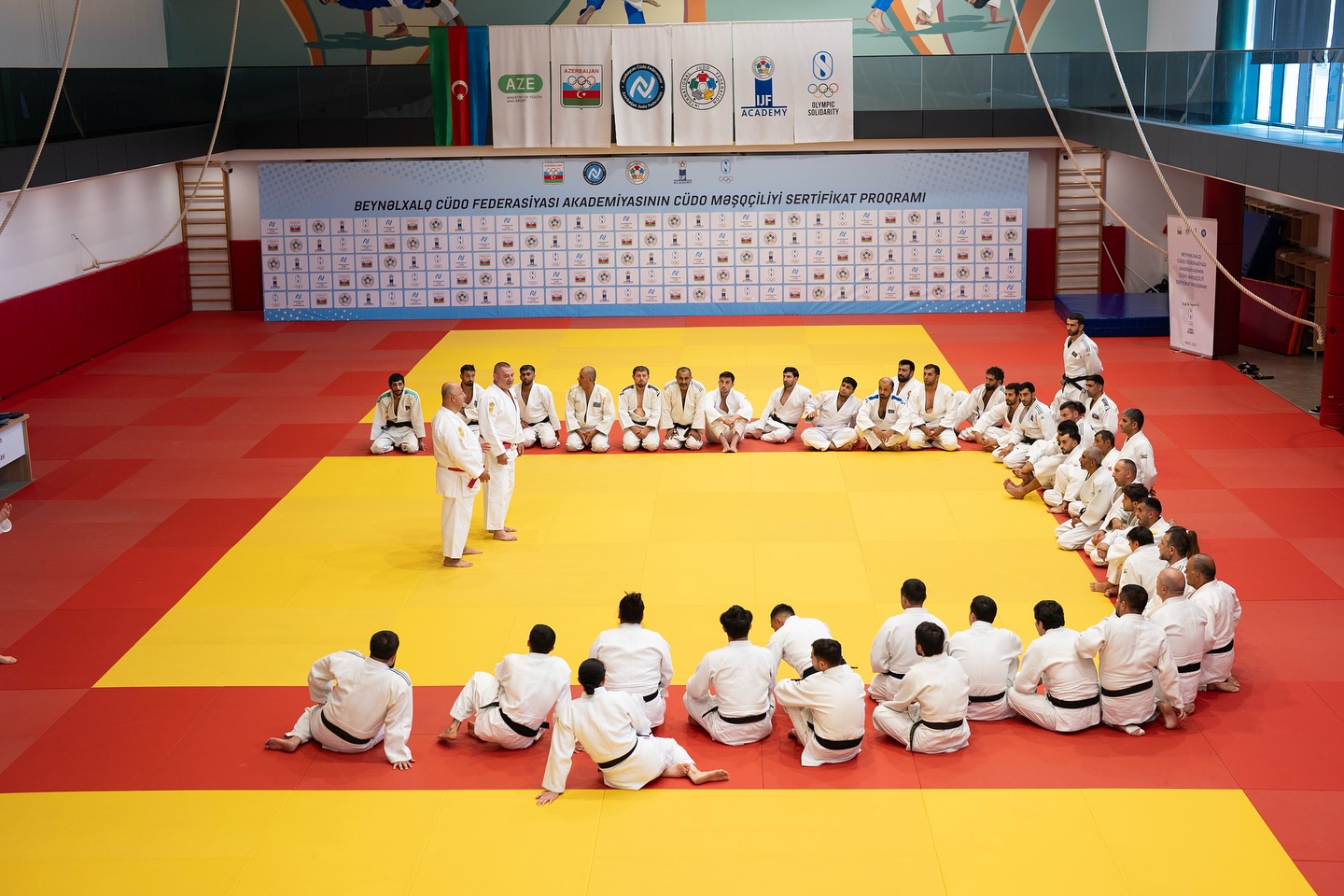 Cüdo məşqçiliyi üzrə sertifikat proqramı çərçivəsində &ldquo;nage-no-kata&rdquo; üzrə seminar keçirilib