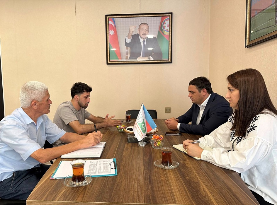 İdarə rəisi AFFA nümayəndələri ilə görüşüb