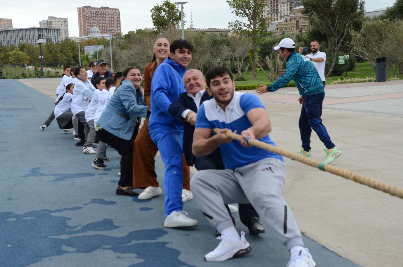 Bakıda &ldquo;Olimpiya Günü&rdquo; qeyd olunub