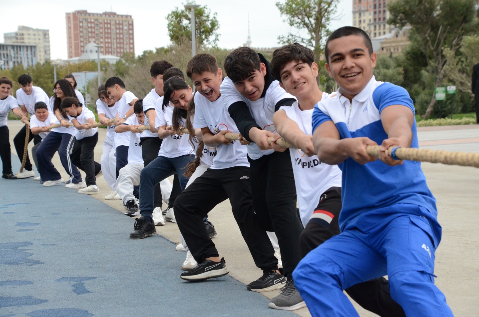 Bakıda &ldquo;Olimpiya Günü&rdquo; qeyd olunub