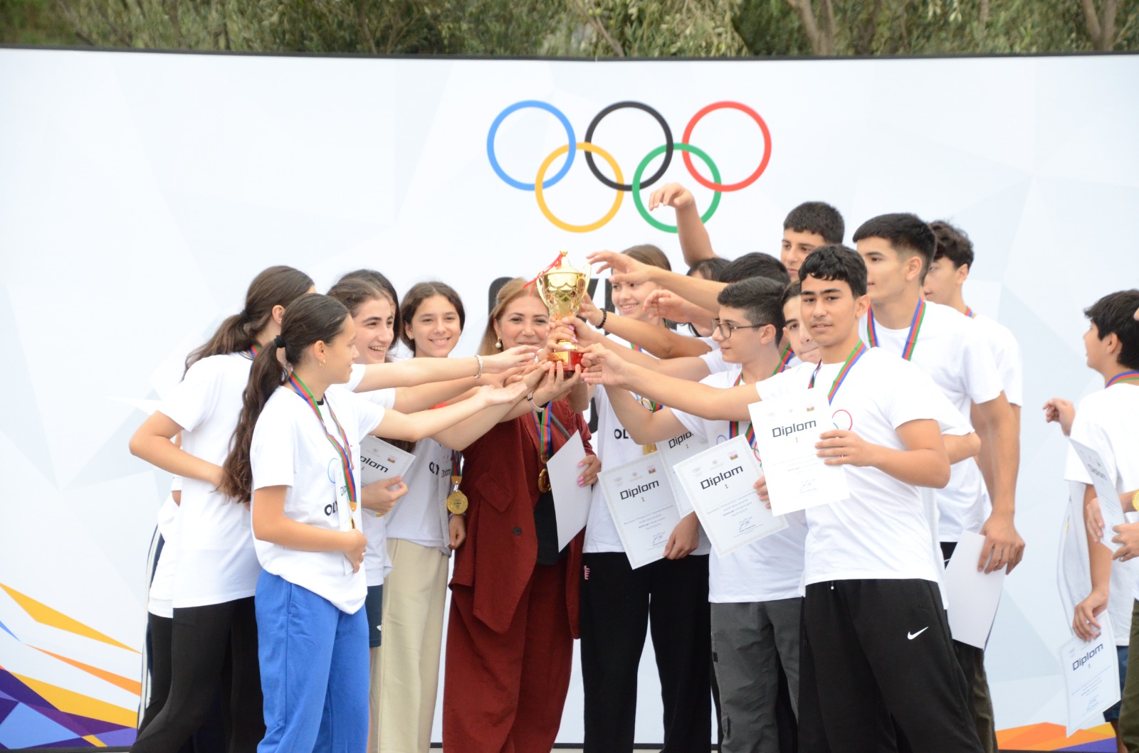 Bakıda &ldquo;Olimpiya Günü&rdquo; qeyd olunub