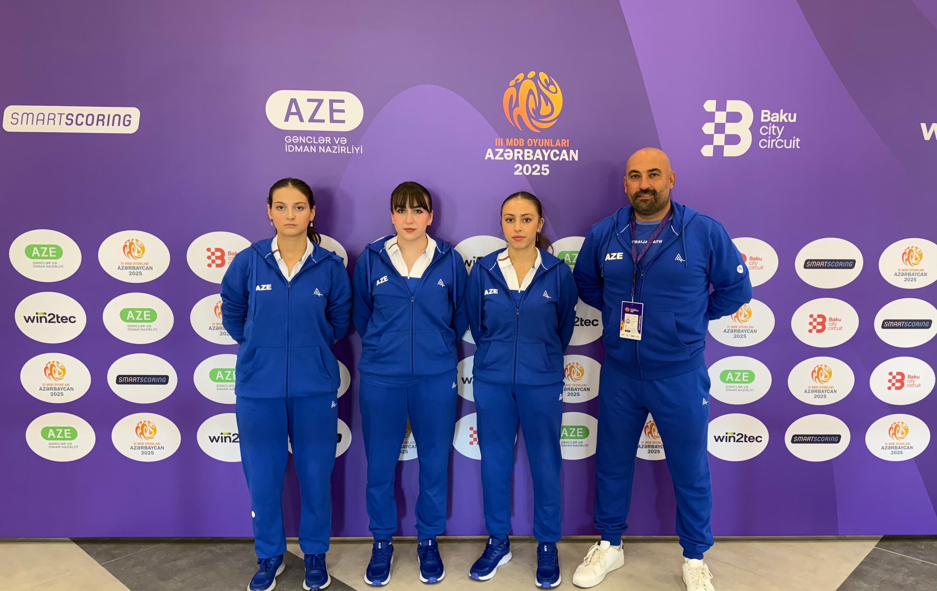 Stolüstü tennisçilərimiz III MDB Oyunlarında ilk medalları təmin etdilər&nbsp;