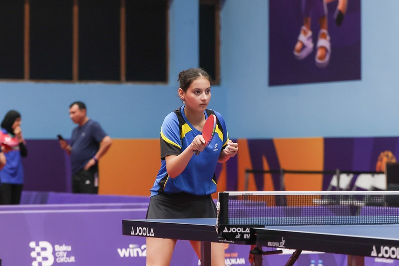 Stolüstü tennisçilərimiz III MDB Oyunlarında ilk medalları təmin etdilər&nbsp;