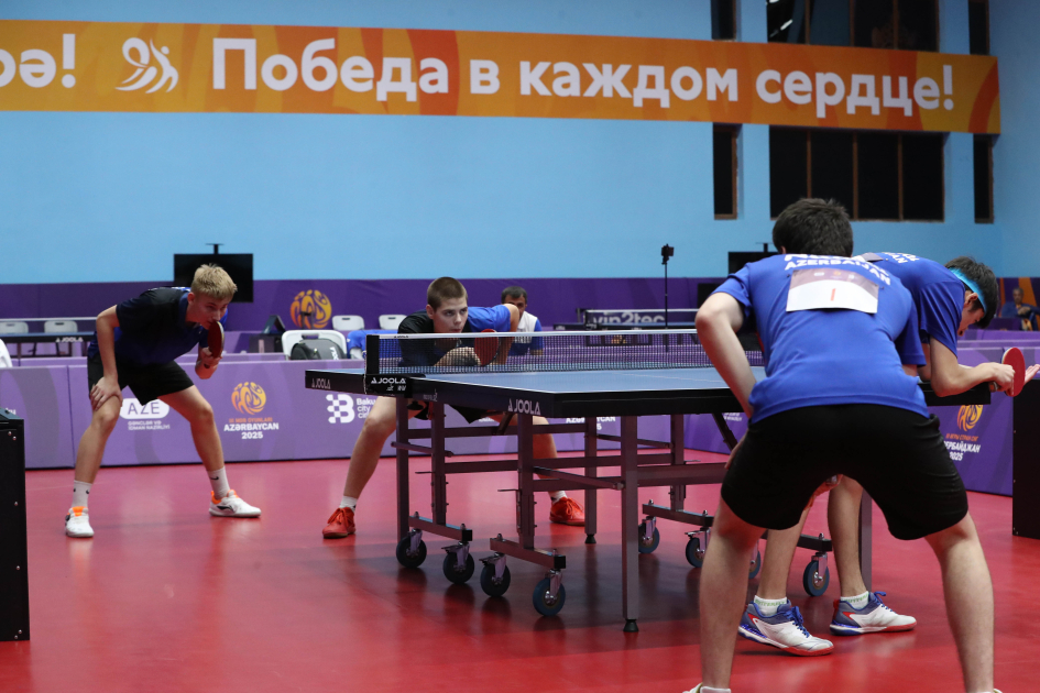 Stolüstü tennisçilərimiz III MDB Oyunlarında daha bir medal qazandılar&nbsp;