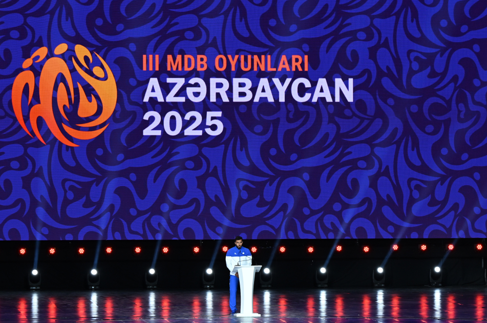 Gəncədə III MDB Oyunlarının təntənəli açılış mərasimi keçirilib