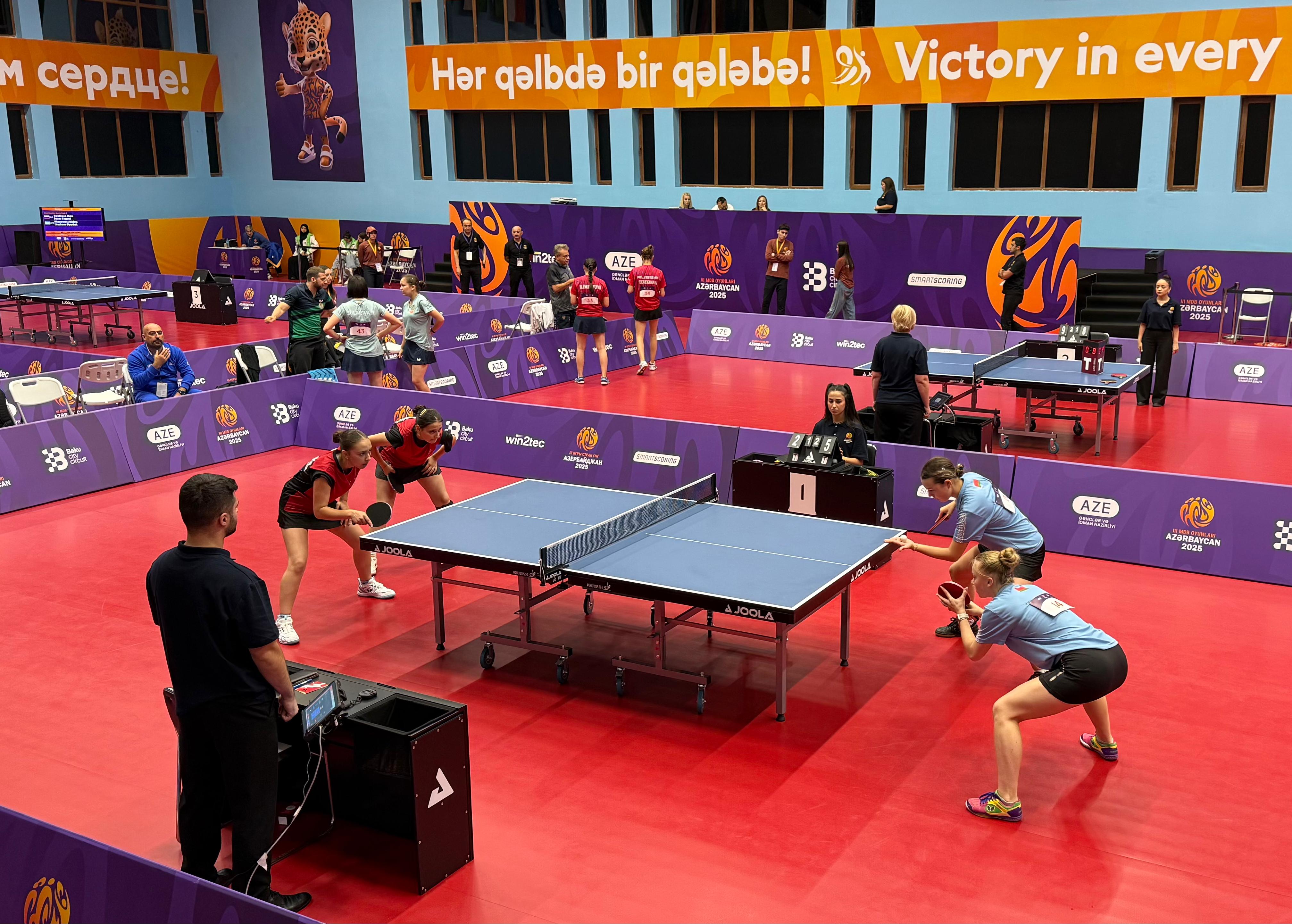 III MDB Oyunları: Stolüstü tennisçilərimizdən daha bir uğur&nbsp;&nbsp;