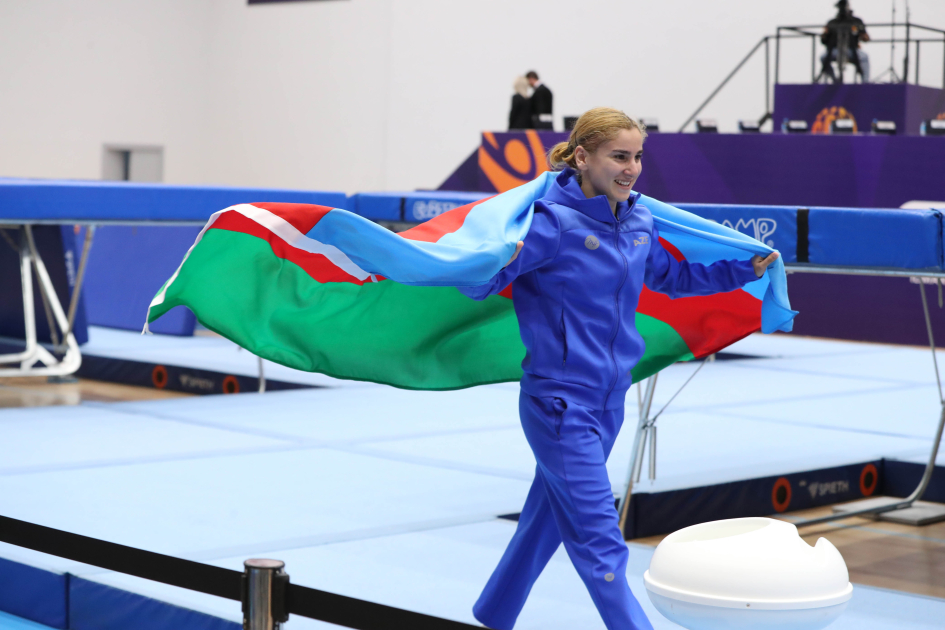 Batut gimnastımız III MDB Oyunlarında bürünc medal qazandı