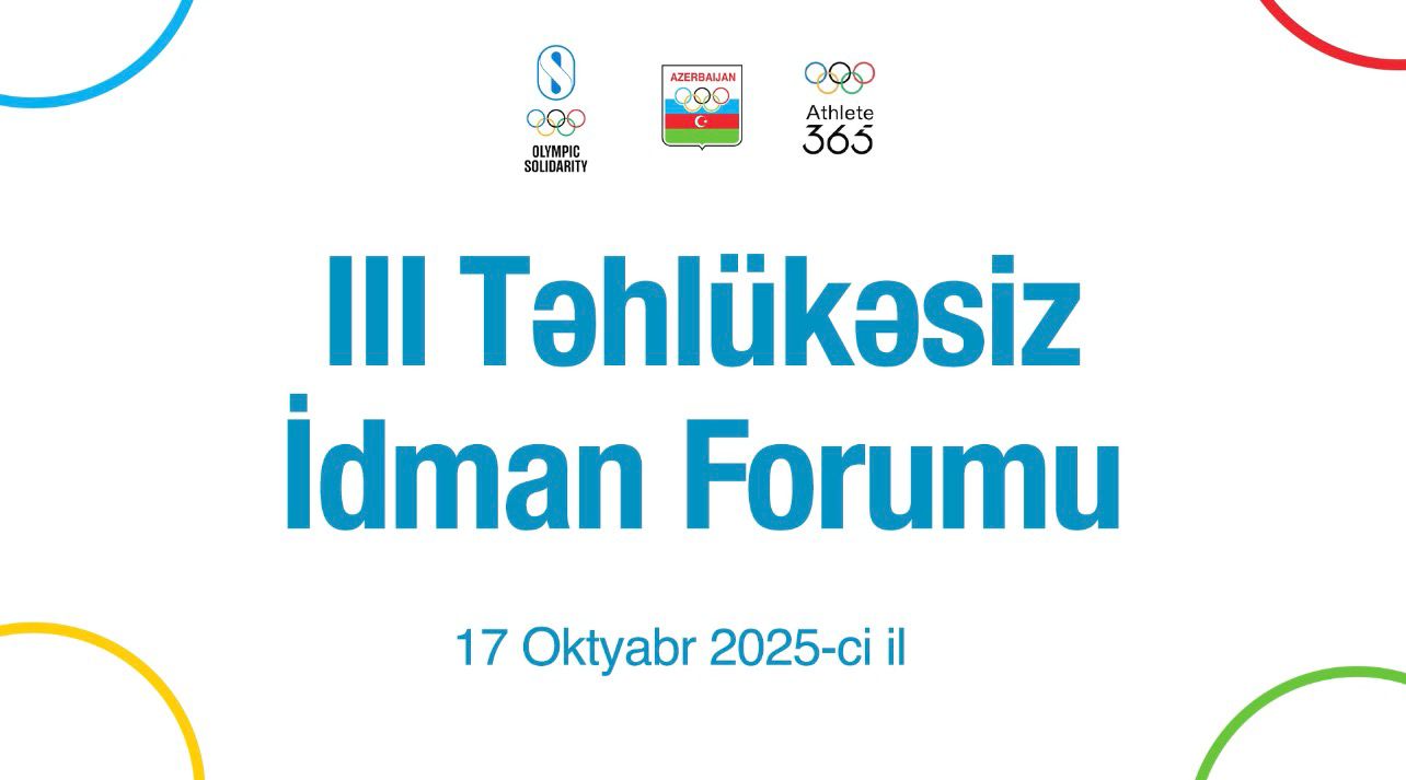 MOK-da III Təhlükəsiz İdman Forumu keçiriləcək 