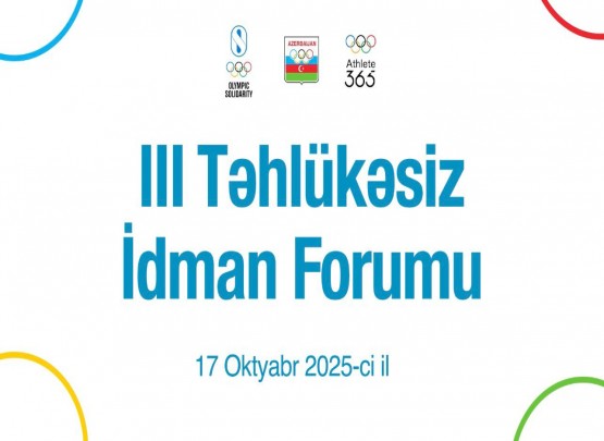 MOK-da III Təhlükəsiz İdman Forumu keçiriləcək&nbsp;