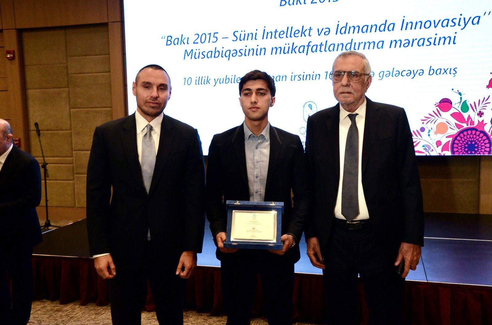 “Bakı 2015 - Süni İntellekt və İdmanda İnnovasiya” müsabiqəsinin qaliblərinin mükafatlandırma mərasimi keçirilib