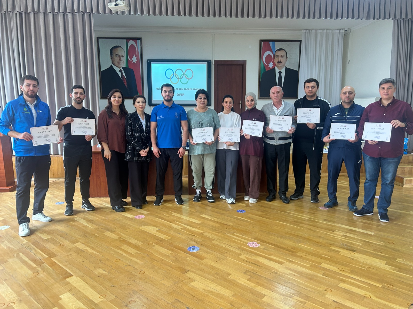 Bakı şəhərində Olimpiya Dəyərlərinin Tədrisi Proqramı təlimləri uğurla yekunlaşdı