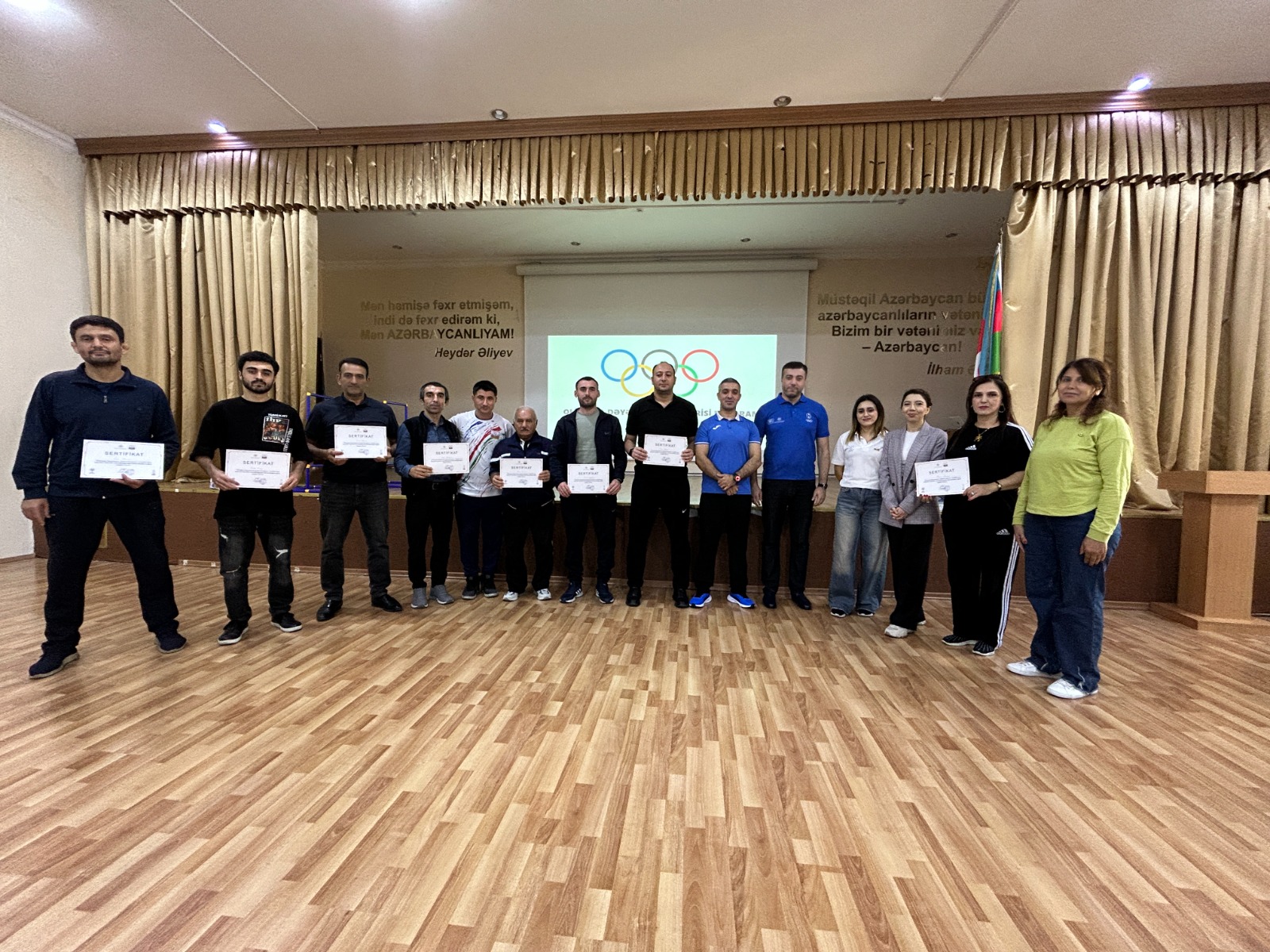 Bakı şəhərində Olimpiya Dəyərlərinin Tədrisi Proqramı təlimləri uğurla yekunlaşdı