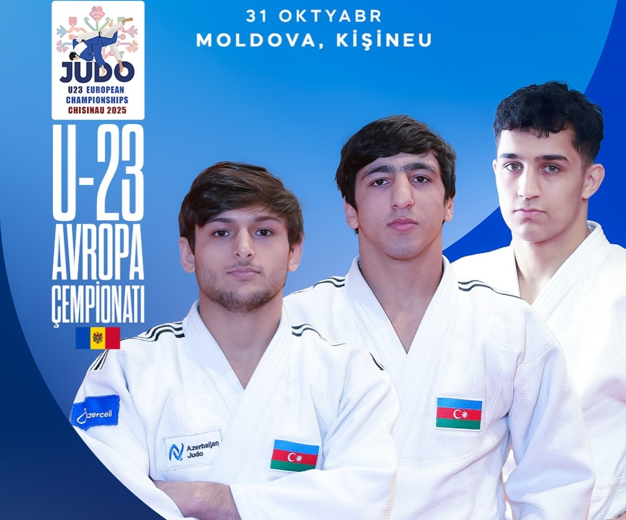 Cüdoçularımız U-23 Avropa çempionatında mübarizəyə başladılar 